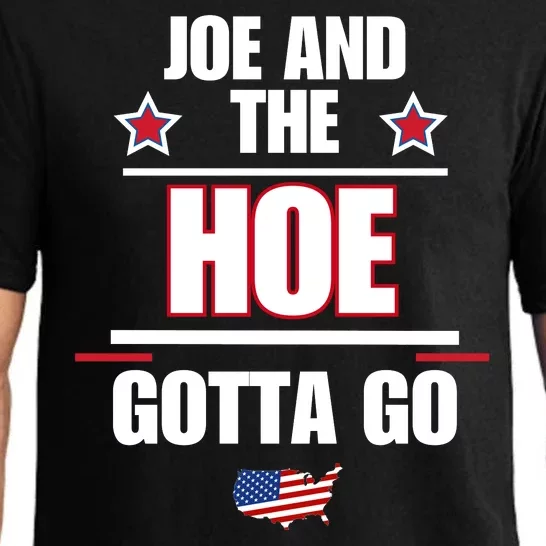 Funny Flag USA Anti Biden. Joe And The Ho Gotta Gotta Go!! Pajama Set