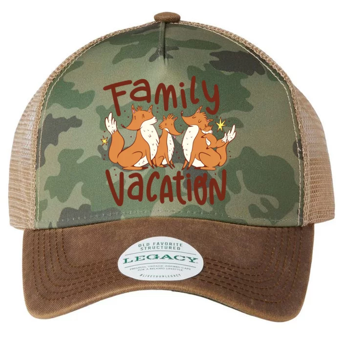 Fox Family Vacation Legacy Tie Dye Trucker Hat