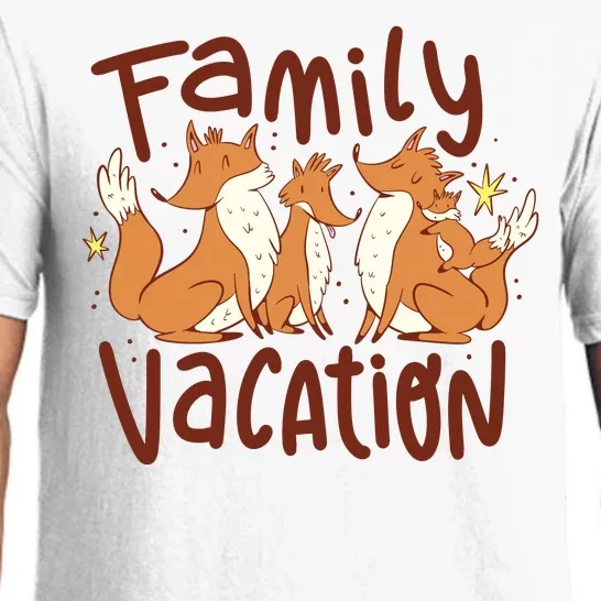 Fox Family Vacation Pajama Set