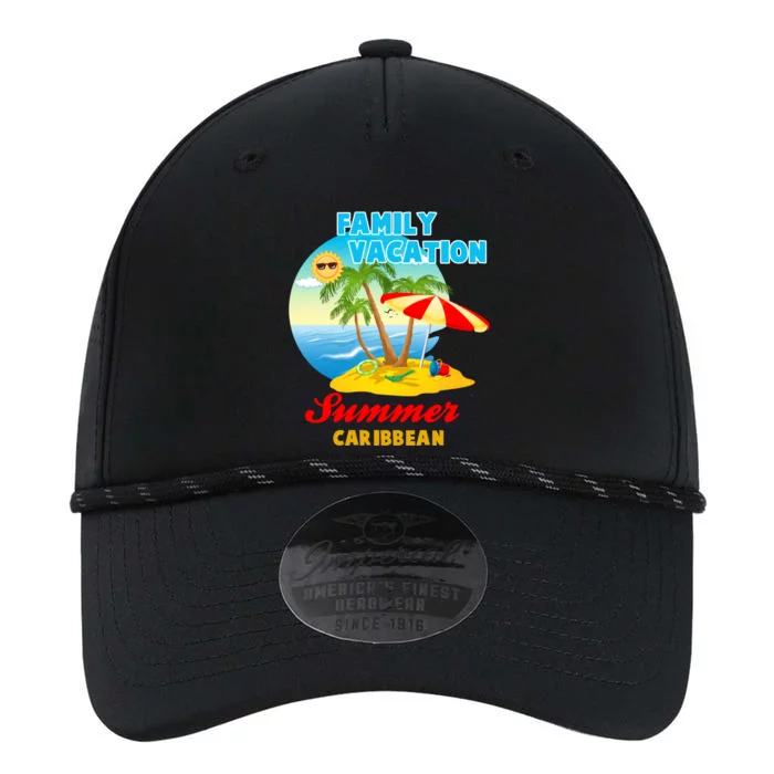 Funny Family Vacation Summer Caribbean 2024 Beach Trip Great Gift Performance The Dyno Cap