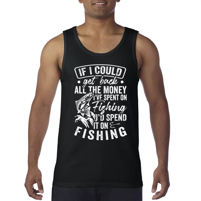 Fisherman Fishing Very Similar Into The Most Trouble Fisher Tank Top