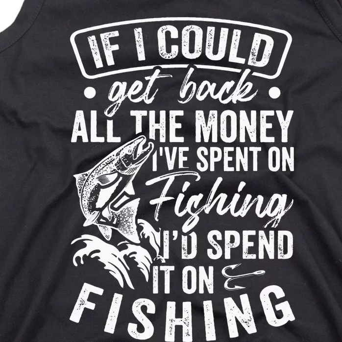 Fisherman Fishing Very Similar Into The Most Trouble Fisher Tank Top