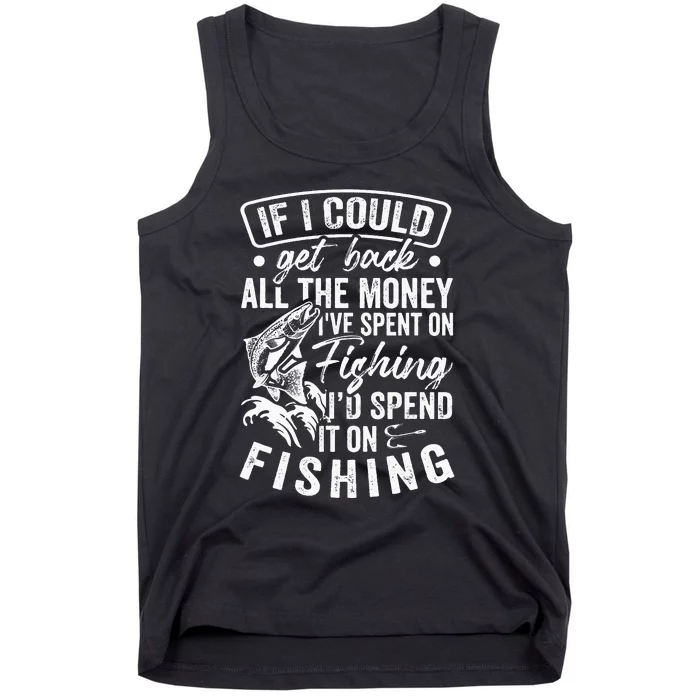 Fisherman Fishing Very Similar Into The Most Trouble Fisher Tank Top