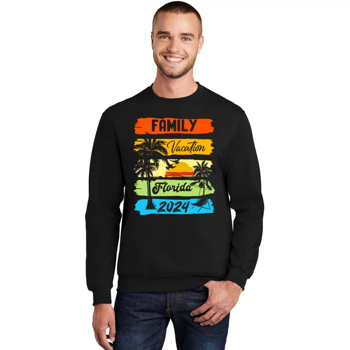 Family Florida Vacation 2024 Funny Matching Group Family Sweatshirt