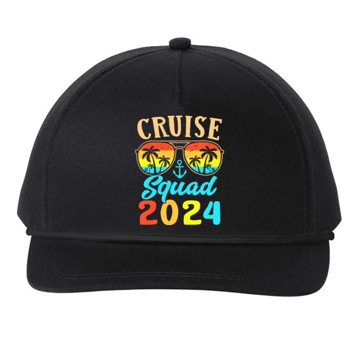 Family Friends Vacation Cruising Ship Trip Snapback Five-Panel Rope Hat