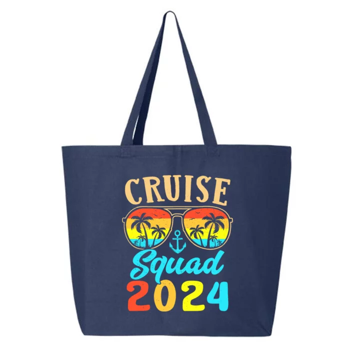 Family Friends Vacation Cruising Ship Trip 25L Jumbo Tote