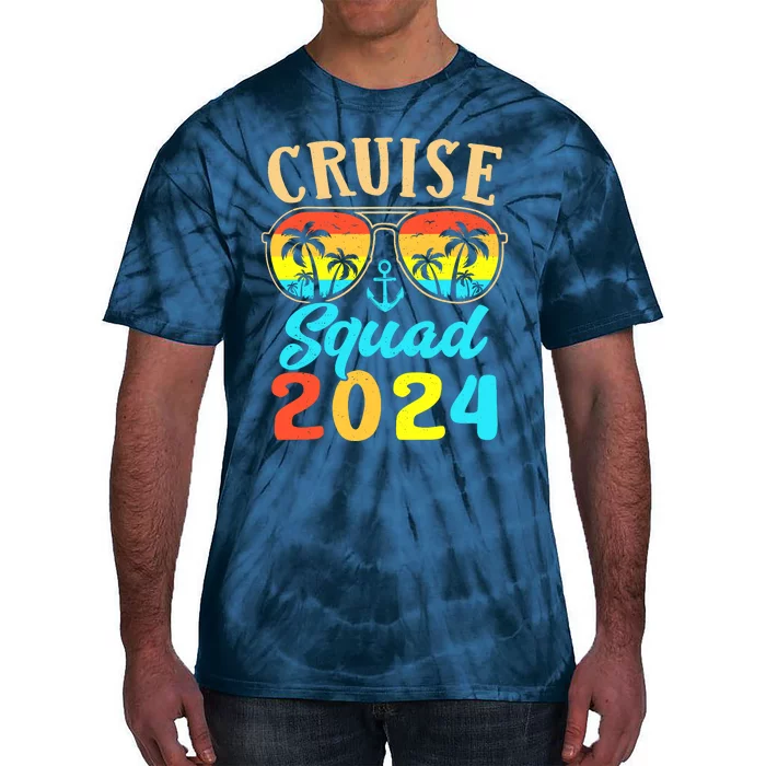 Family Friends Vacation Cruising Ship Trip Tie-Dye T-Shirt