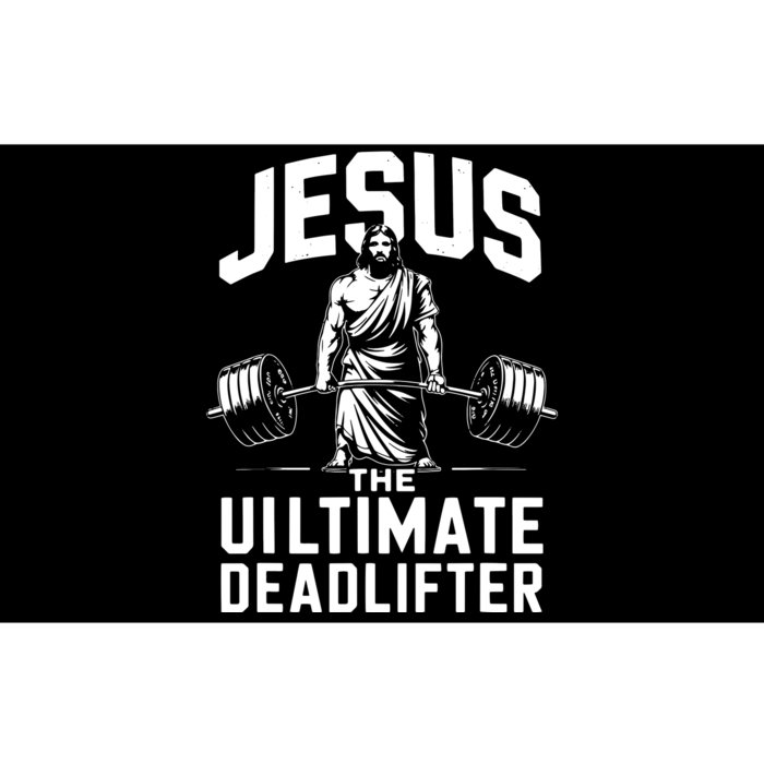 Fitness Funny Vintage Jesus The Ultimate Deadlifter Bumper Sticker