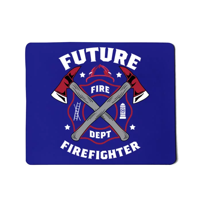 Future Firefighter Volunteer Firefighter Cute Gift Mousepad