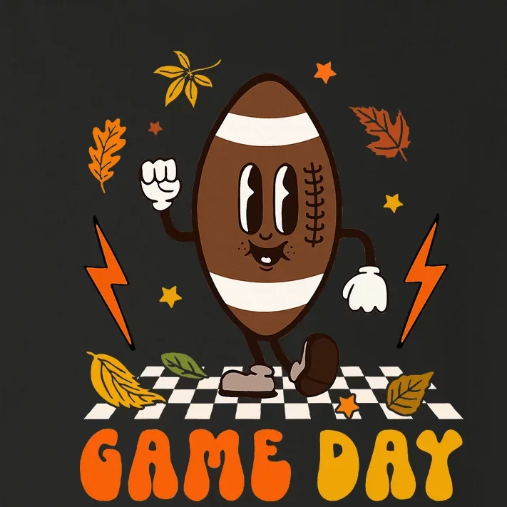 Festive Football Vibes for Thanksgiving Season Toddler Long Sleeve Shirt