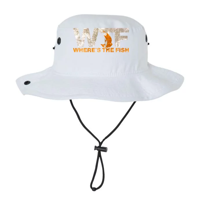 Funny Fishing Wtf Wheres The Fish Fisher Joke Gift Legacy Cool Fit Booney Bucket Hat