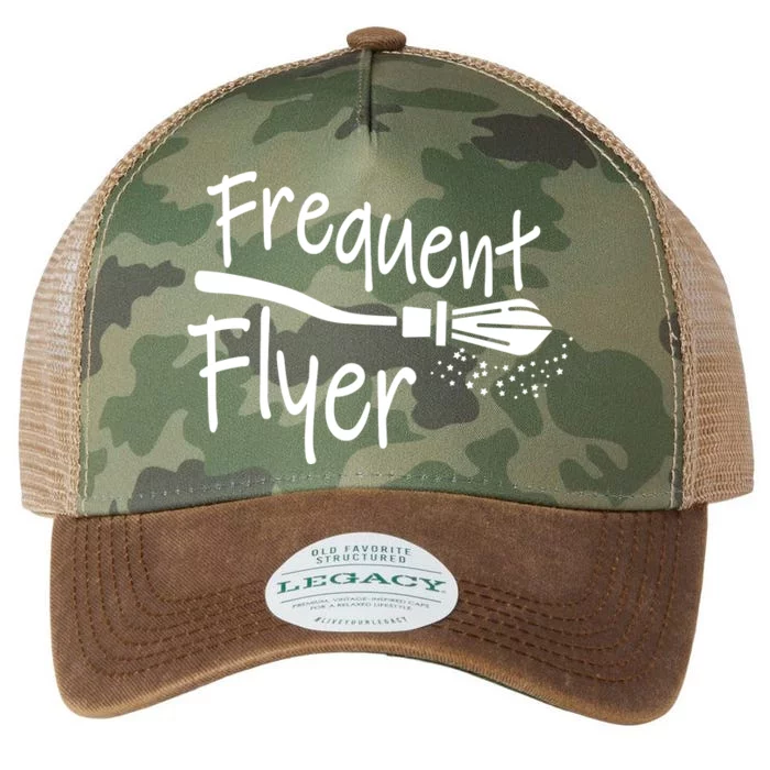 Frequent Flyer Witches Broom Halloween Legacy Tie Dye Trucker Hat