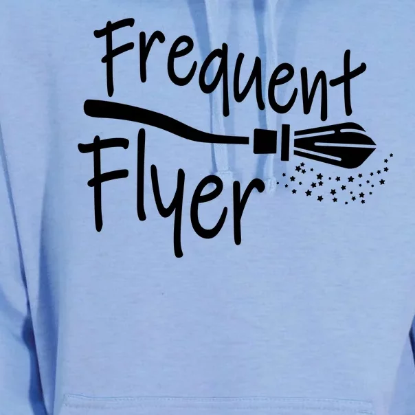 Frequent Flyer Witches Broom Halloween Unisex Surf Hoodie