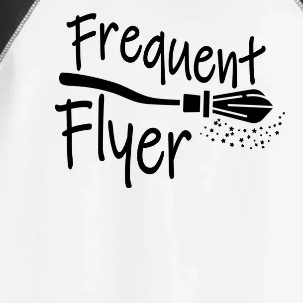 Frequent Flyer Witches Broom Halloween Toddler Fine Jersey T-Shirt