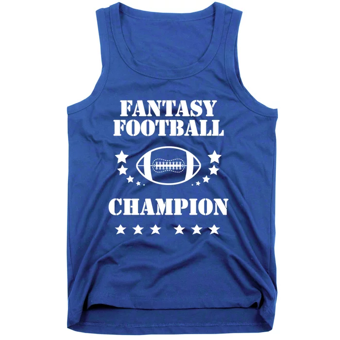 Fantasy Football Winner Champion Cool Gift Tank Top