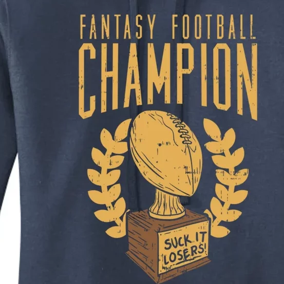 Fantasy Football Winner Cute Gift Women's Pullover Hoodie