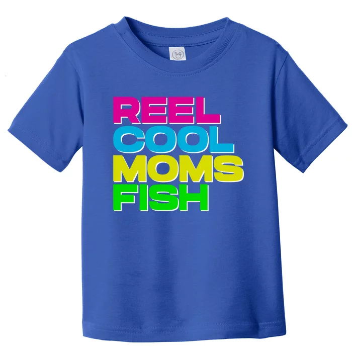 Funny Fisher Wife Fishing Mom Funny Gift Toddler T-Shirt