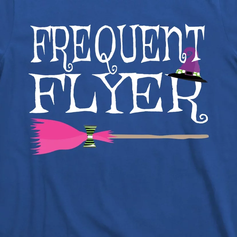 Frequent Flyer Witch Funny Cute Halloween Gift T-Shirt