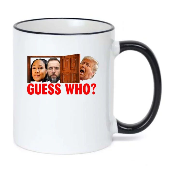 Funny Fani Willis Jack Smith Guess Who Black Color Changing Mug