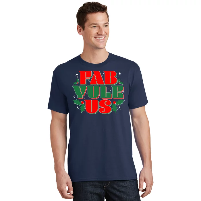 Funny Fab Yule Us Christmas T-Shirt