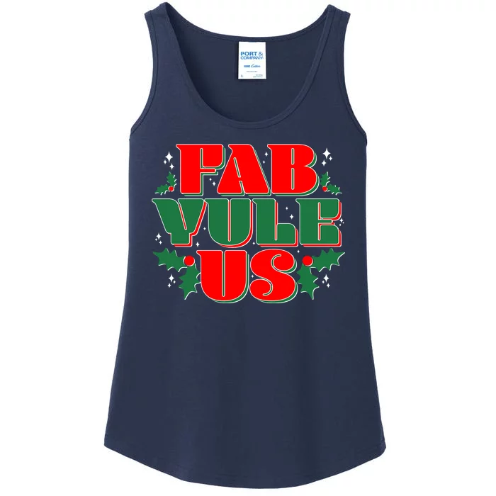 Funny Fab Yule Us Christmas Ladies Essential Tank