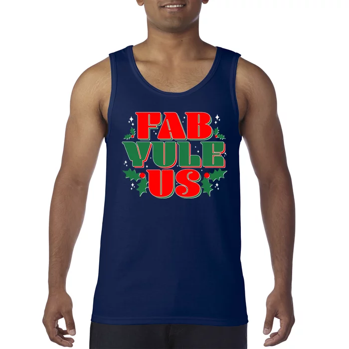 Funny Fab Yule Us Christmas Tank Top