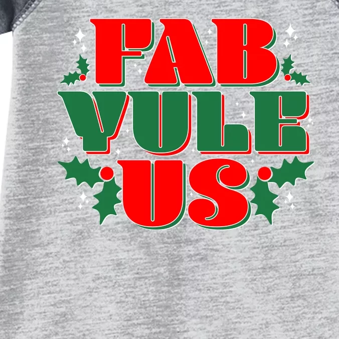 Funny Fab Yule Us Christmas Infant Baby Jersey Bodysuit