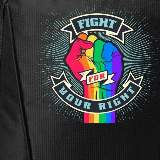 Fight For Your Right LGBT Pride City Backpack