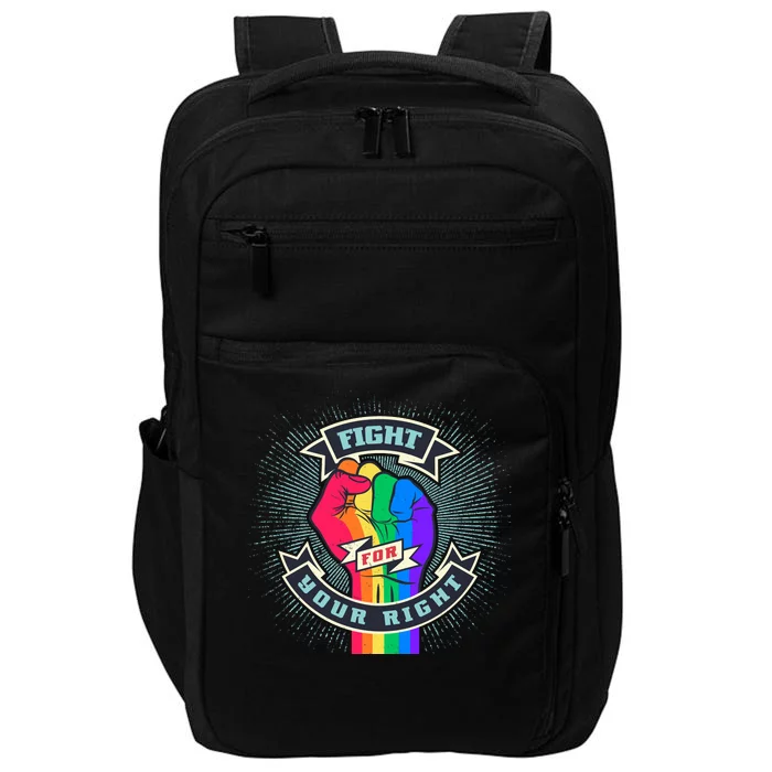 Fight For Your Right LGBT Pride Impact Tech Backpack