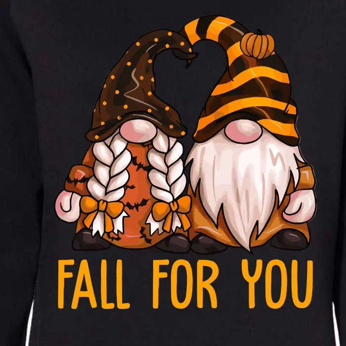 Fall For You Gnome Cute Womens California Wash Sweatshirt