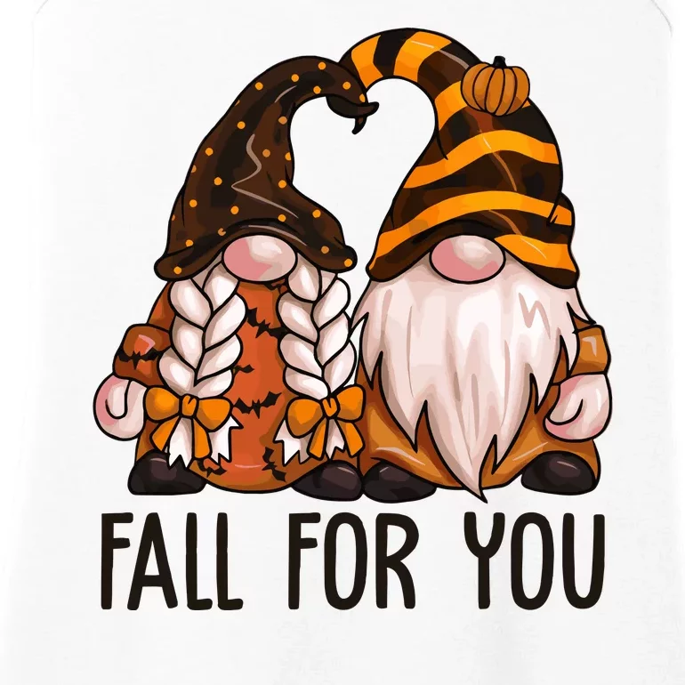 Fall For You Gnome Cute Ladies Essential Tank