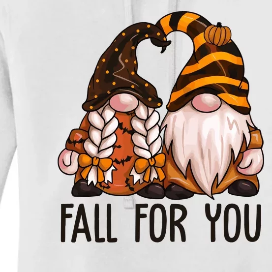 Fall For You Gnome Cute Women's Pullover Hoodie