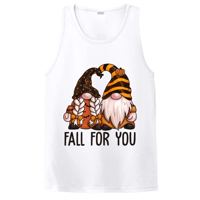 Fall For You Gnome Cute Performance Tank