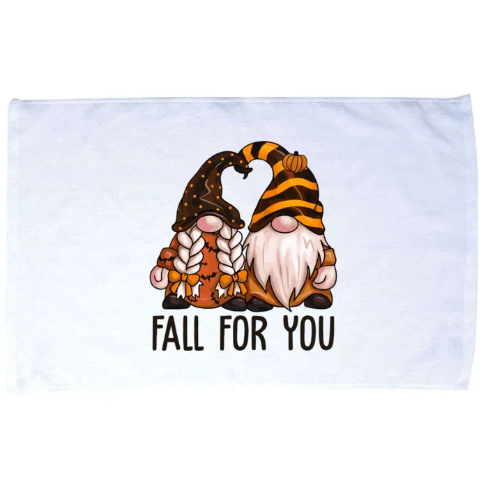 Fall For You Gnome Cute Microfiber Hand Towel