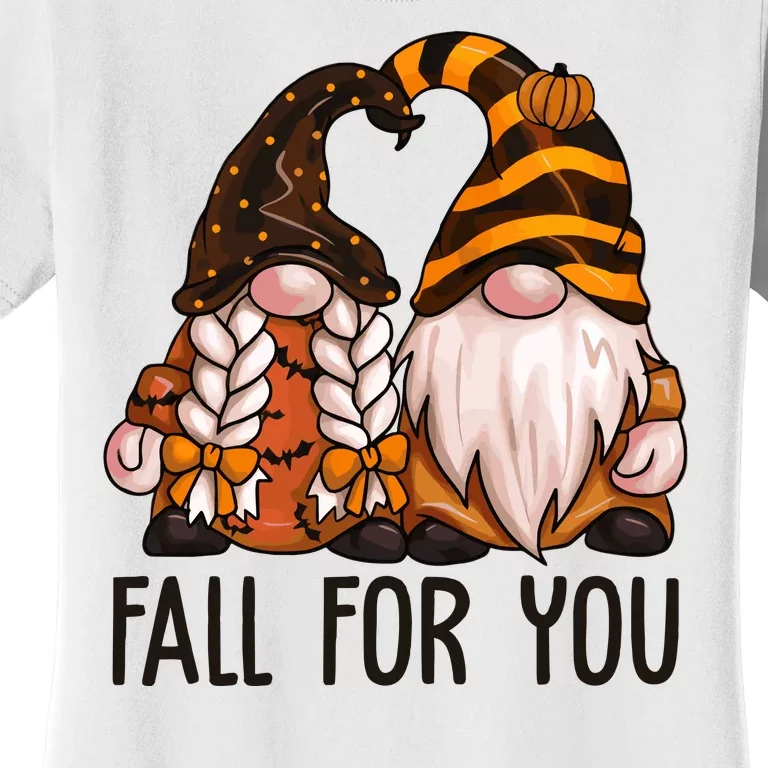 Fall For You Gnome Cute Women's T-Shirt