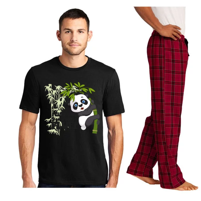 Funny Fluff You You Fluffin' Fluff Panda Bear Cute Animal Gift Pajama Set