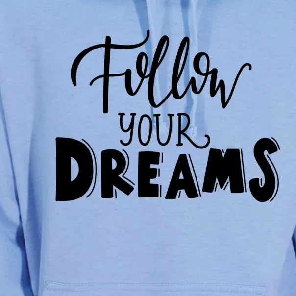 Funny Follow Your Dreams Sleeping Unisex Surf Hoodie