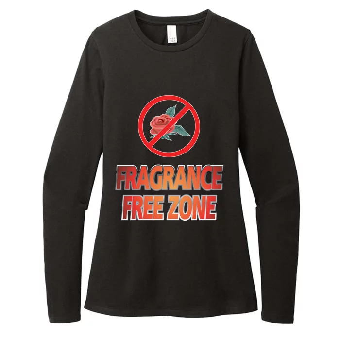 Fragrance Free Zone Chemical Sensitivity Mcs/es Cool Gift Womens CVC Long Sleeve Shirt