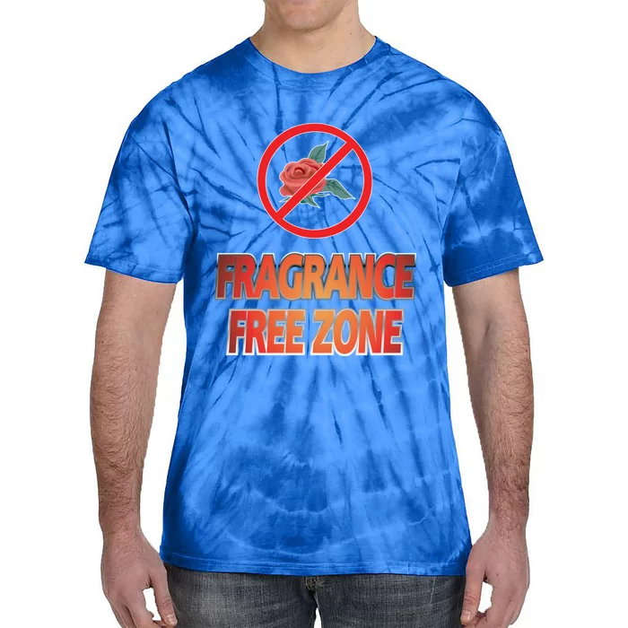 Fragrance Free Zone Chemical Sensitivity Mcs/es Cool Gift Tie-Dye T-Shirt