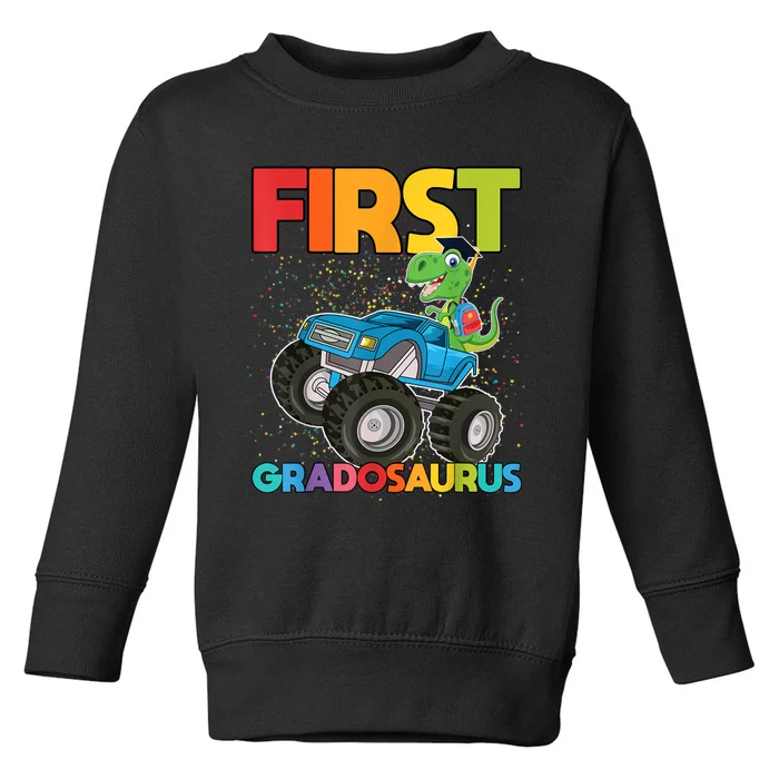 First Gradosaurus 1st Grade Toddler Sweatshirt