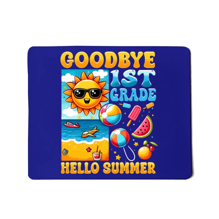 Funny Goodbye 1st Grade Hello Summer Gift Mousepad