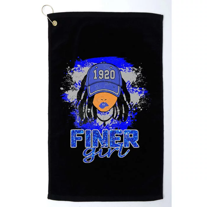 Finer Girl 1920 Sisters Platinum Collection Golf Towel