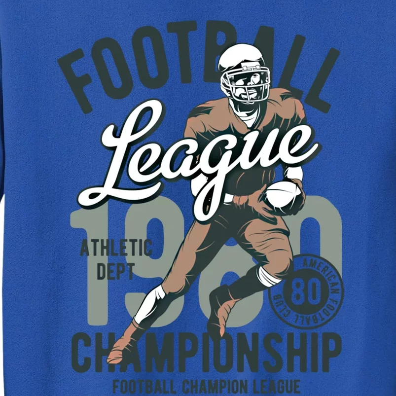 Football Gift 1908 Retro League College Coach Gift Tall Sweatshirt