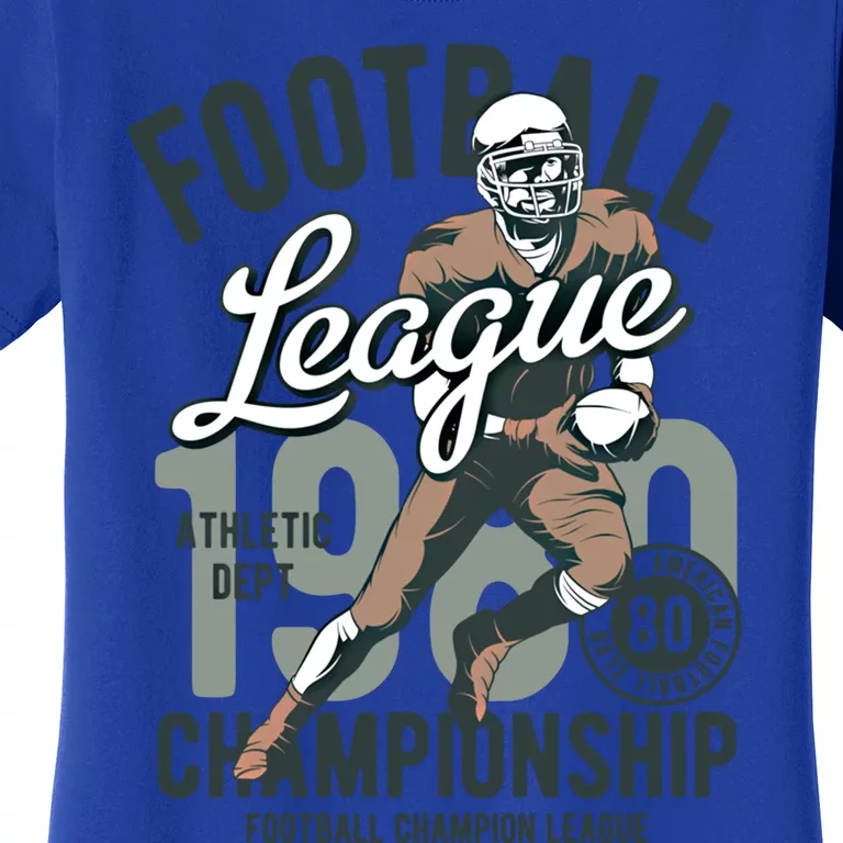 Football Gift 1908 Retro League College Coach Gift Women's T-Shirt