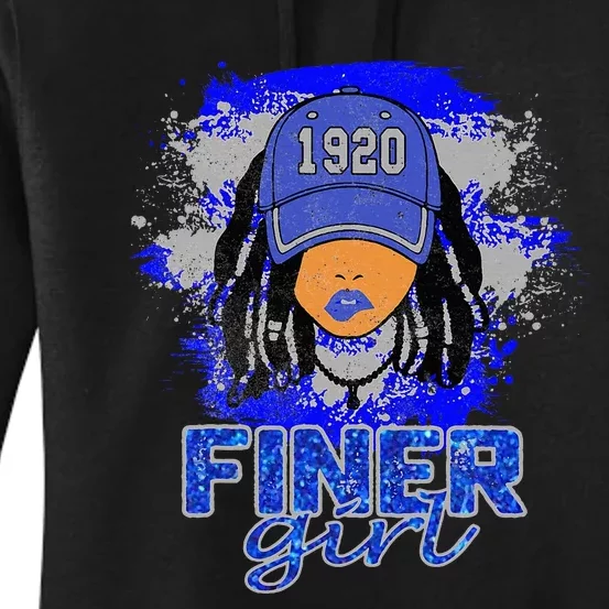 Finer Girl 1920 Sisters Women's Pullover Hoodie