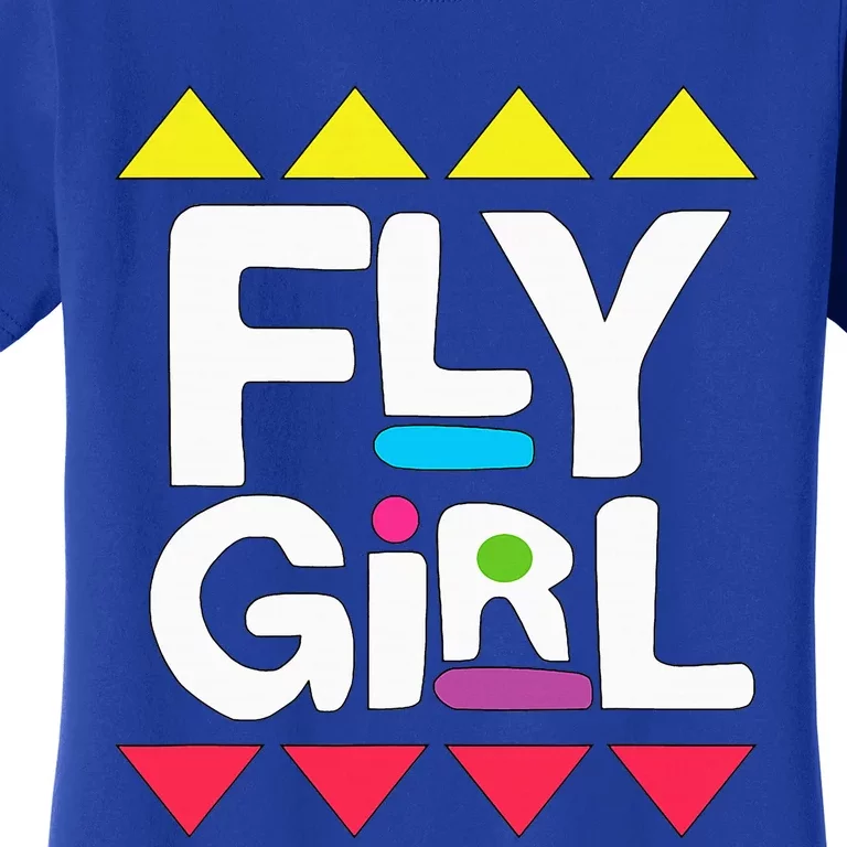 Fly Girl 80s Hip Hop Women's T-Shirt