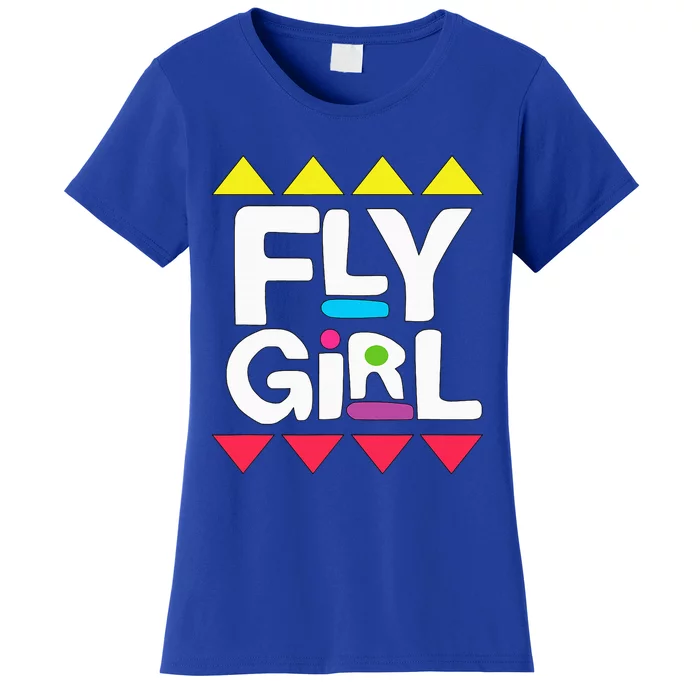 Fly Girl 80s Hip Hop Women's T-Shirt