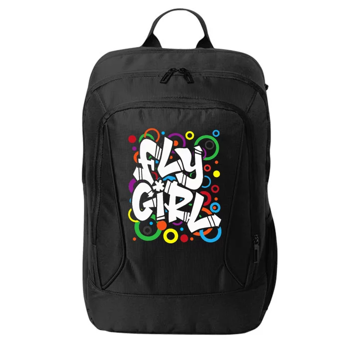 Fly Girl 80s 90s Old School Bgirl Hip Hop City Backpack