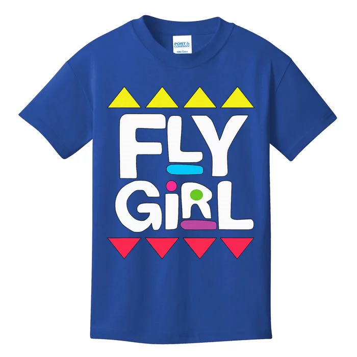 Fly Girl 80s Hip Hop For Woman 90s Old School B Girl Kids T-Shirt