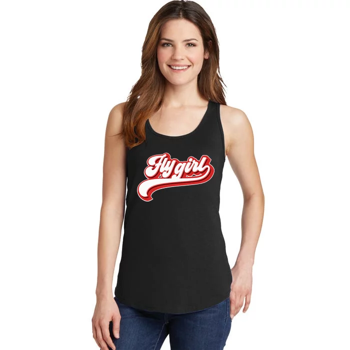 Fly Girl 80s 90s Old School Hip Hop Ladies Essential Tank